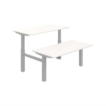 HOBIS párový výškově stavitelný stůl 160 cm, paměť.ovlad. - MOTION DUAL MSD 2M 1600, bílá