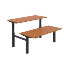 HOBIS párový výškově stavitelný stůl 180 cm, paměť.ovlad. - MOTION DUAL MSD 2M 1800, třešeň