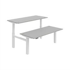 HOBIS párový výškově stavitelný stůl 180 cm, paměť.ovlad. - MOTION DUAL MSD 2M 1800, šedá