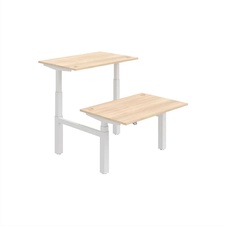 HOBIS párový výškově stavitelný stůl  MOTION DUAL MSD 3 1200, stand.ovládání, akát