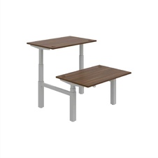 HOBIS párový výškově stavitelný stůl  MOTION DUAL MSD 3 1200, stand.ovládání, ořech