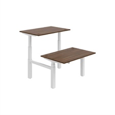 HOBIS párový výškově stavitelný stůl  MOTION DUAL MSD 3 1200, stand.ovládání, ořech