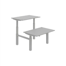 HOBIS párový výškově stavitelný stůl  MOTION DUAL MSD 3 1200, stand.ovládání, šedá