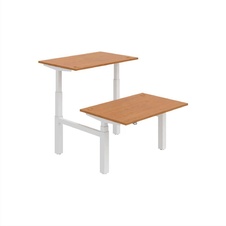HOBIS párový výškově stavitelný stůl  MOTION DUAL MSD 3 1200, stand.ovládání, olše