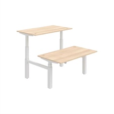 HOBIS párový výškově stavitelný stůl  MOTION DUAL MSD 3 1400, stand.ovládání, akát