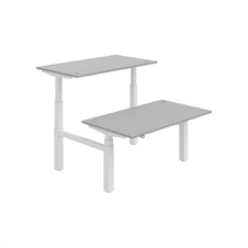 HOBIS párový výškově stavitelný stůl  MOTION DUAL MSD 3 1400, stand.ovládání, šedá