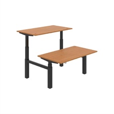 HOBIS párový výškově stavitelný stůl  MOTION DUAL MSD 3 1400, stand.ovládání, olše