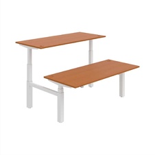HOBIS párový výškově stavitelný stůl  MOTION DUAL MSD 3 1800, stand.ovládání, třešeň