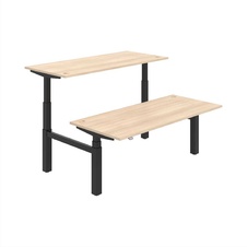 HOBIS párový výškově stavitelný stůl  MOTION DUAL MSD 3 1800, stand.ovládání, akát