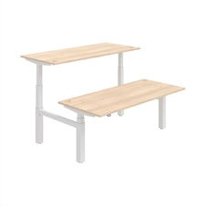 HOBIS párový výškově stavitelný stůl  MOTION DUAL MSD 3 1800, stand.ovládání, akát
