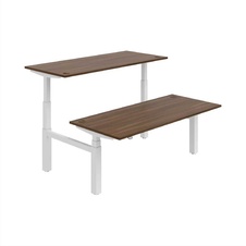 HOBIS párový výškově stavitelný stůl  MOTION DUAL MSD 3 1800, stand.ovládání, ořech