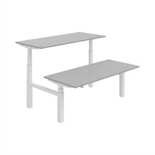 HOBIS párový výškově stavitelný stůl  MOTION DUAL MSD 3 1800, stand.ovládání, šedá