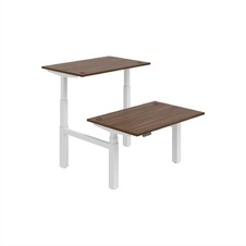 HOBIS párový výškově stavitelný stůl 120 cm, paměť.ovlad. - MOTION DUAL MSD 3M 1200, ořech