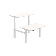 HOBIS párový výškově stavitelný stůl 120 cm, paměť.ovlad. - MOTION DUAL MSD 3M 1200, bílá
