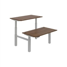 HOBIS párový výškově stavitelný stůl 140 cm, paměť.ovlad. - MOTION DUAL MSD 3M 1400, ořech