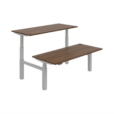 HOBIS párový výškově stavitelný stůl 180 cm, paměť.ovlad. - MOTION DUAL MSD 3M 1800, ořech