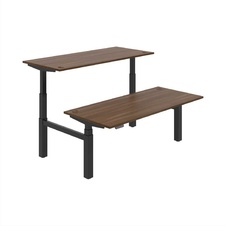 HOBIS párový výškově stavitelný stůl 180 cm, paměť.ovlad. - MOTION DUAL MSD 3M 1800, ořech