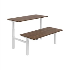 HOBIS párový výškově stavitelný stůl 180 cm, paměť.ovlad. - MOTION DUAL MSD 3M 1800, ořech