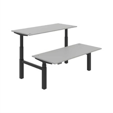 HOBIS párový výškově stavitelný stůl 180 cm, paměť.ovlad. - MOTION DUAL MSD 3M 1800, šedá