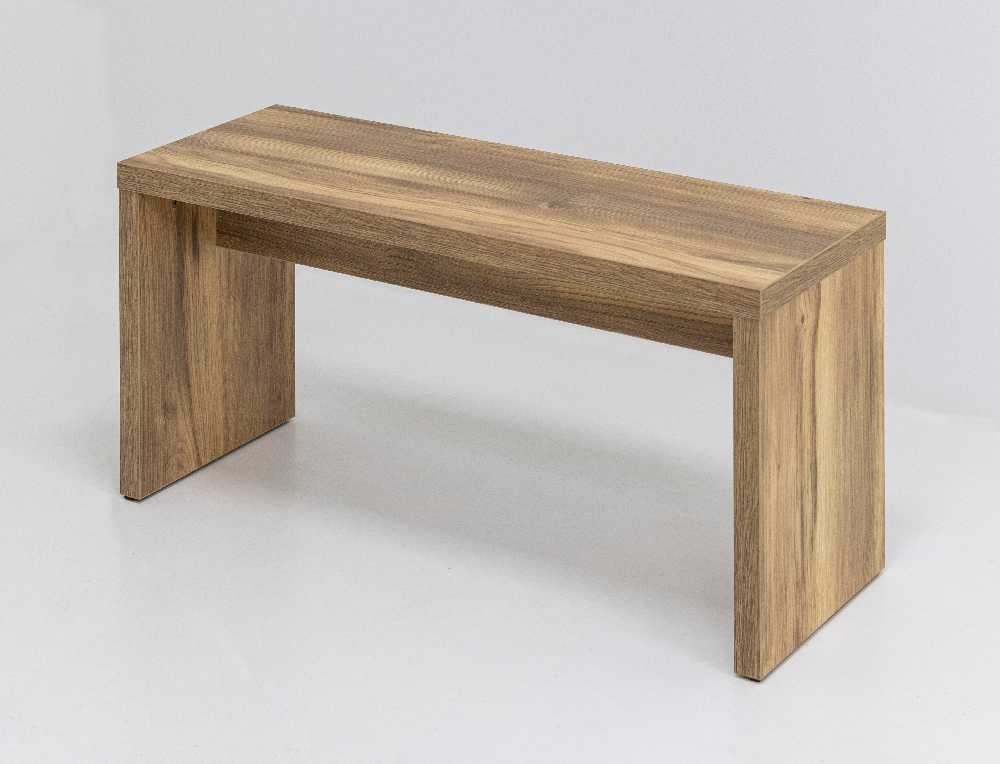 Šatní lavice lamino, délka 1000 mm, dekor dub Baroque Gold