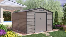 Zahradní domek G21 GAH 884 - 277 x 319 cm, hnědý