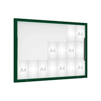 Venkovní vitrína Classique, 21 x A4, plexi, zelená