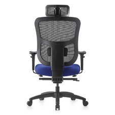 Kancelářská židle NATUS Q24, modrý sedák