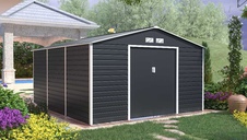 Zahradní domek G21 GAH 1300 - 340 x 382 cm, antracit