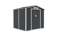 Zahradní domek G21 GAH 407 - 213 x 191 cm, antracit