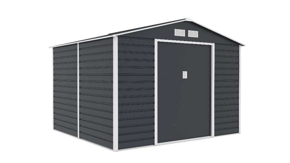 Zahradní domek G21 GAH 706 - 277 x 255 cm, antracit