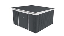 Zahradní domek G21 GRAH 1132 - 340 x 333 cm, antracit