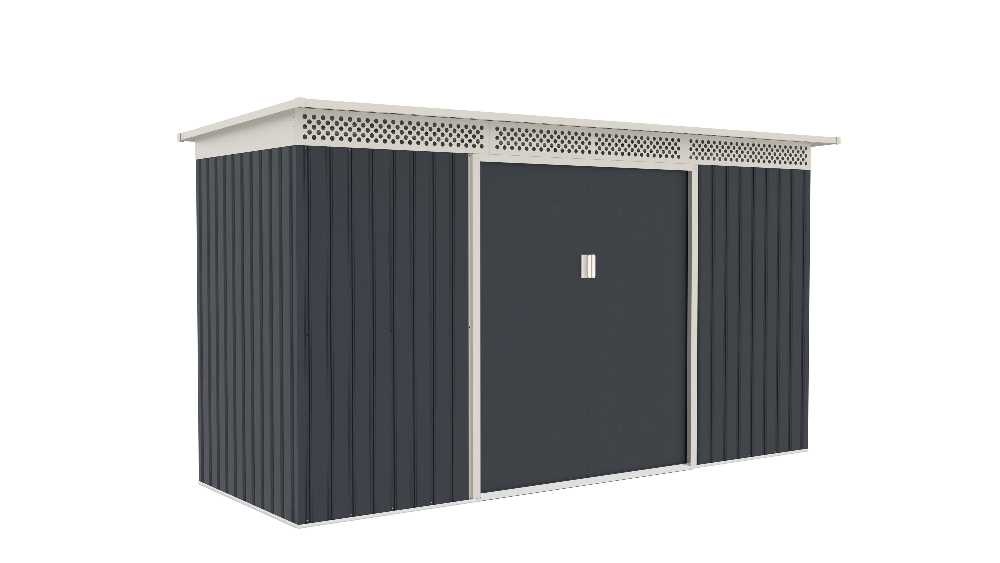 Zahradní domek G21 GRAH 483 - 340 x 142 cm, antracit
