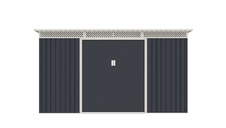 Zahradní domek G21 GRAH 483 - 340 x 142 cm, antracit