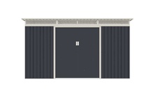 Zahradní domek G21 GRAH 915 - 340 x 269 cm, antracit