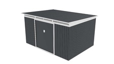 Zahradní domek G21 GRAH 915 - 340 x 269 cm, antracit