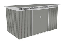 Zahradní domek G21 GRAH 700 - 340 x 206 cm, metalická šedá