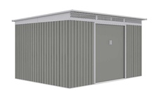 Zahradní domek G21 GRAH 915 - 340 x 269 cm, metalická šedá