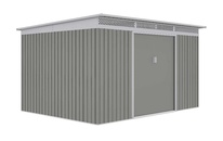 Zahradní domek G21 GRAH 915 - 340 x 269 cm, metalická šedá