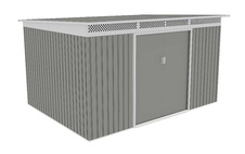 Zahradní domek G21 GRAH 915 - 340 x 269 cm, metalická šedá