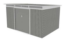 Zahradní domek G21 GRAH 915 - 340 x 269 cm, metalická šedá