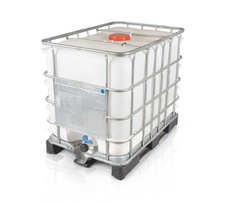 Repasovaný IBC kontejner 640 L, vyčištěný a vysušený
