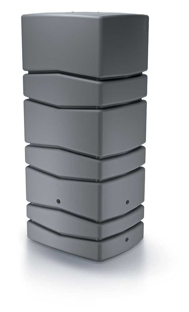 Nádrž na vodu AQUA TOWER 650l, světle šedá