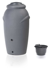 Designový plastový sud  AQUACAN BABY 210l, šedá