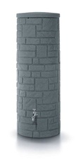Designový plastový sud  ARCADO 360l, šedý granit