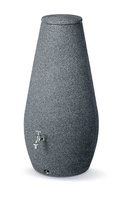 Designový plastový sud DROP 200l, granit