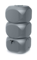 Designový plastový sud GUBO 320l, světle šedá
