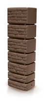 Nádrž na vodu TOWER BRICK 350l, hnědá