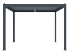 Bioklimatická pergola G21 Austin 3x3m, antracit