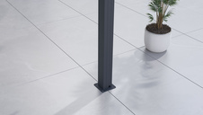 Bioklimatická pergola G21 Austin 3x3m, antracit