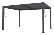 Bioklimatická pergola G21 Austin 4x3m, antracit